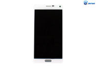 सफेद सेल फोन एलसीडी स्क्रीन रिप्लेसमेंट सैमसंग Note4 N9500 ​​5.7 इंच के लिए